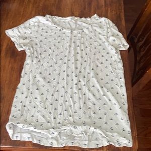 J. Crew Anchor Shirt